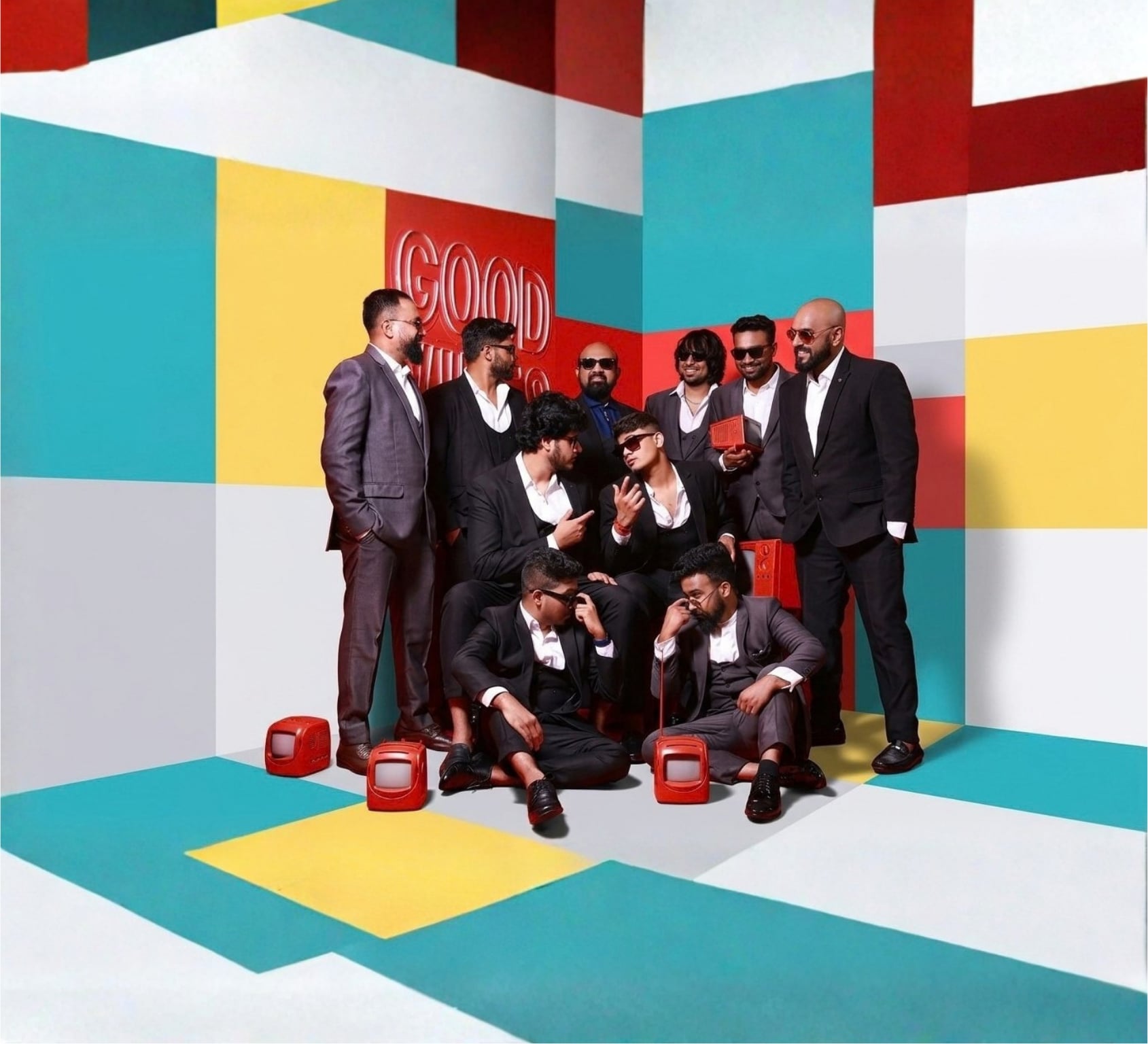 The Good Vibes shoot, in colour