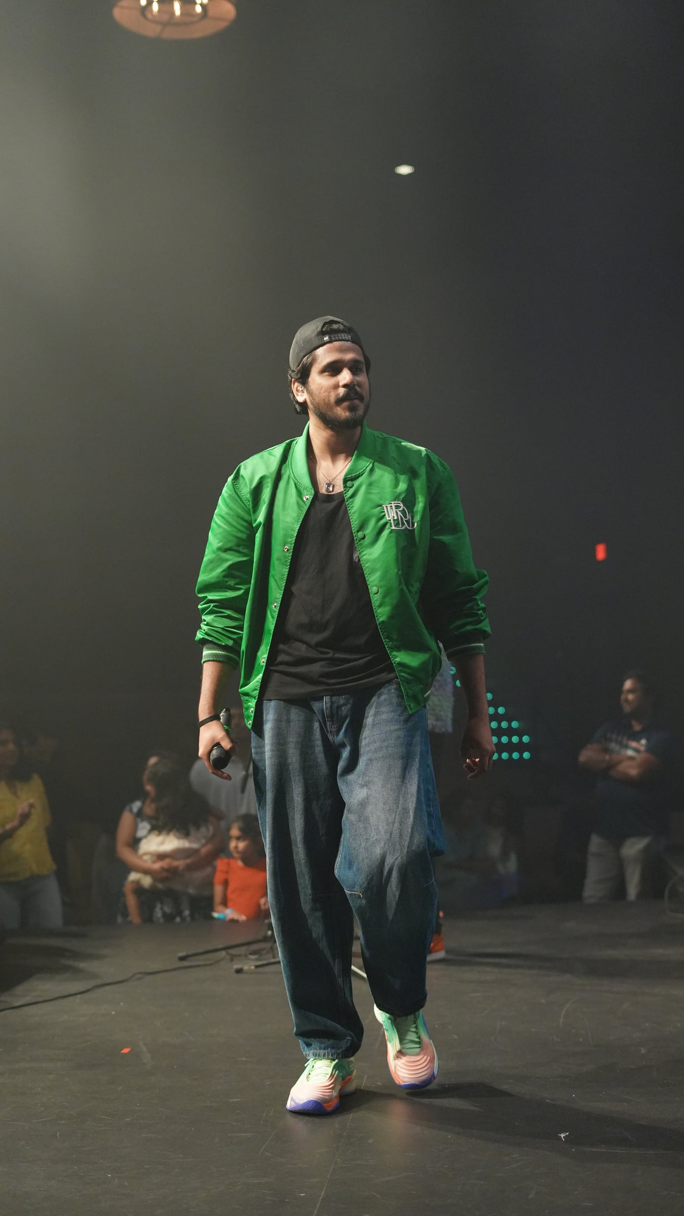 Walking the stage